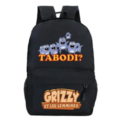 Grizzy And Les Lemmings Backpack Kids School Bags