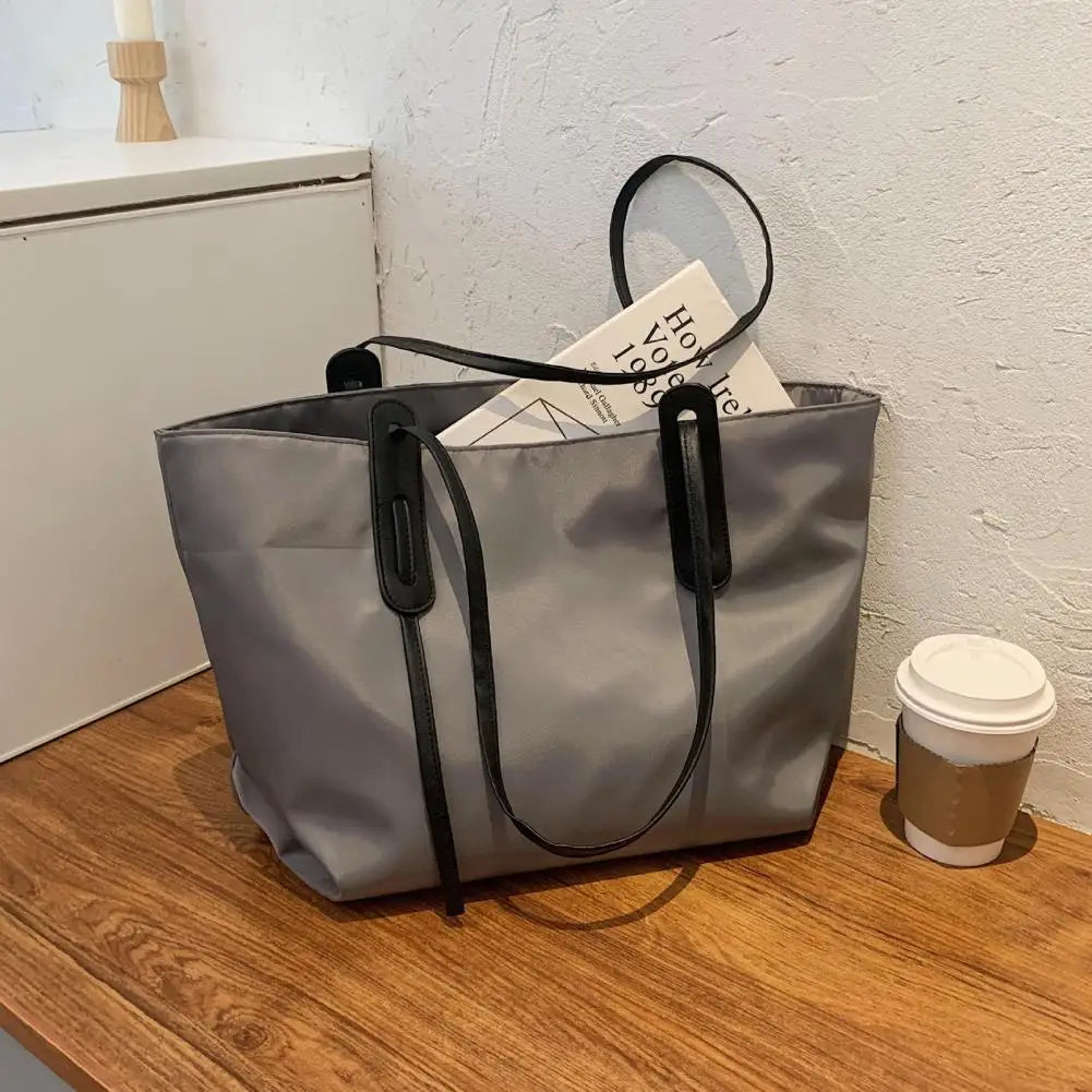 Modern Washable Women Shoulder Bag Portable Lady Tote Pouch