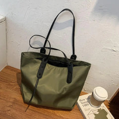 Modern Washable Women Shoulder Bag Portable Lady Tote Pouch