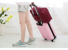 Mom Series Printing Travel Bag Foldable Handbag Organizers