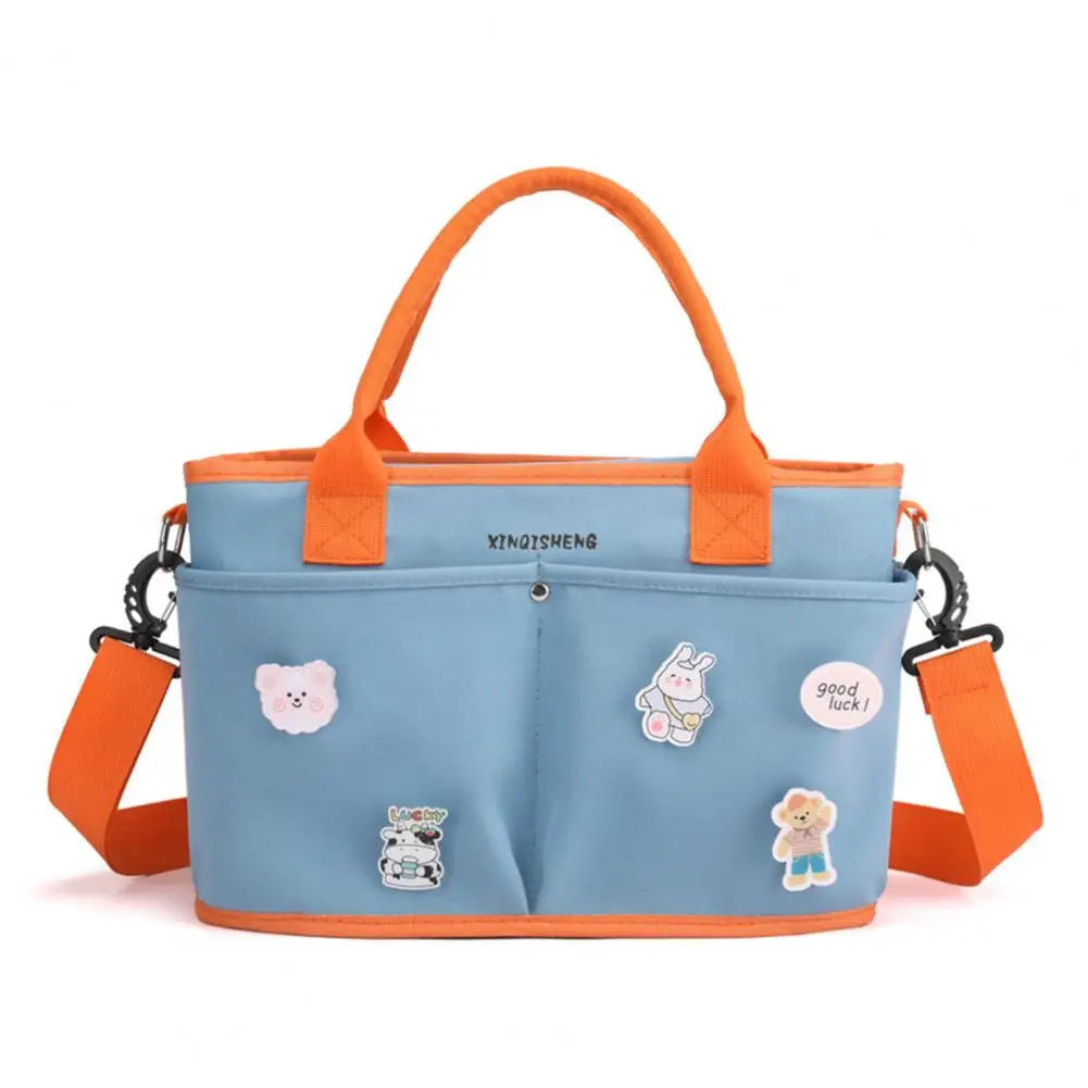 Mommy Bag Large Capacity Diaper Tote Wet Dry Separation Shoulder Handbag