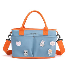 Mommy Bag Large Capacity Diaper Tote Wet Dry Separation Shoulder Handbag