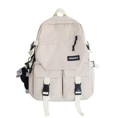 Monkey Pendant Backpack Bag for Women Youth Lady Men Couples Backpack