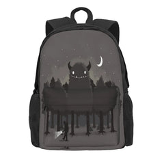 Monster Backpacks Men's Backpacks Eco Friendly Bags For Women