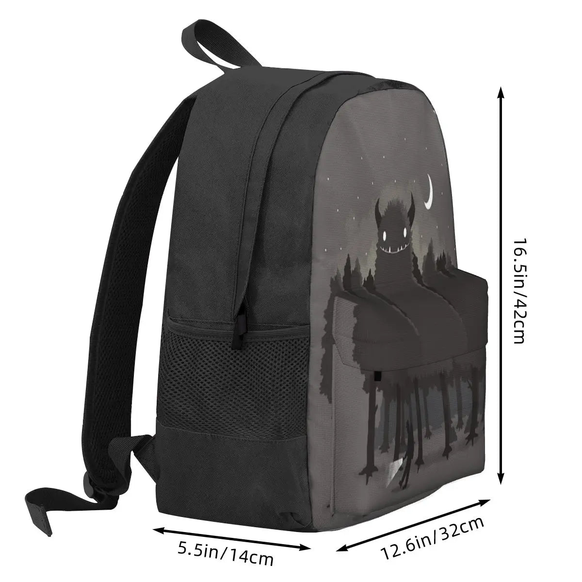 Monster Backpacks Men's Backpacks Eco Friendly Bags For Women