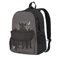 Monster Backpacks Men's Backpacks Eco Friendly Bags For Women