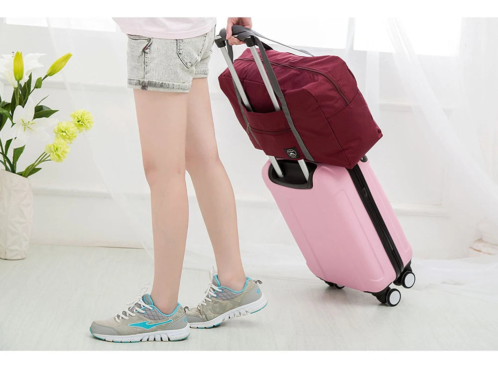 Monster Series Pattern Travel Bag Foldable Handbags Organizers