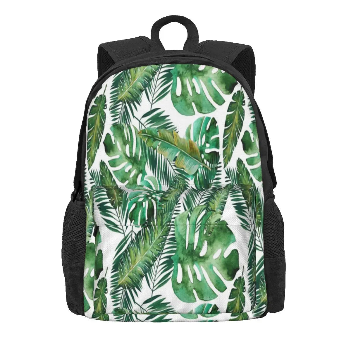 Monstera Banana Palm Leaf 1 Backpacks Men Women's Backpack