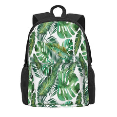 Monstera Banana Palm Leaf 1 Backpacks Men Women's Backpack