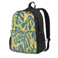 Monstera Maze Backpacks Men's Rucksack Waterproof