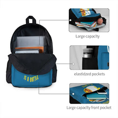 Morning Battle Backpacks Men's and Women's Recycled Handbag