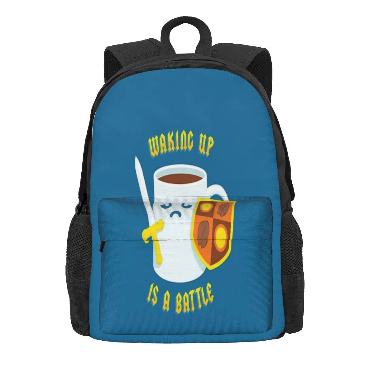 Morning Battle Backpacks Men's and Women's Recycled Handbag