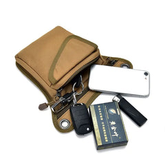 Motorcycle Drop Leg Bag Thigh Fanny Pack Belt Bum Pouch