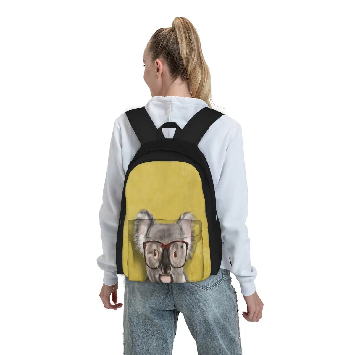 Mr Koala Backpacks Men's & Women's Bag Personalised Female Backpack