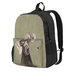 Men's Kpop Backpack Weimaraner 1 Bag For Women Men