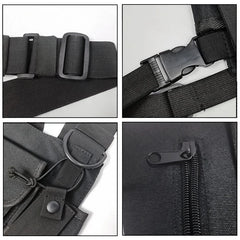 Ms Tactical Shoulder Bags Chest Rig Bag Hip Hop Streetwear Unisex