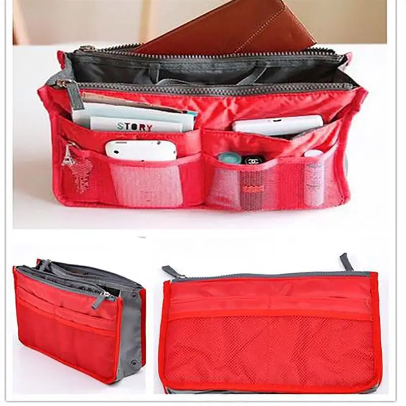 Colorful Makeup Handbag Organizer Insert for Women