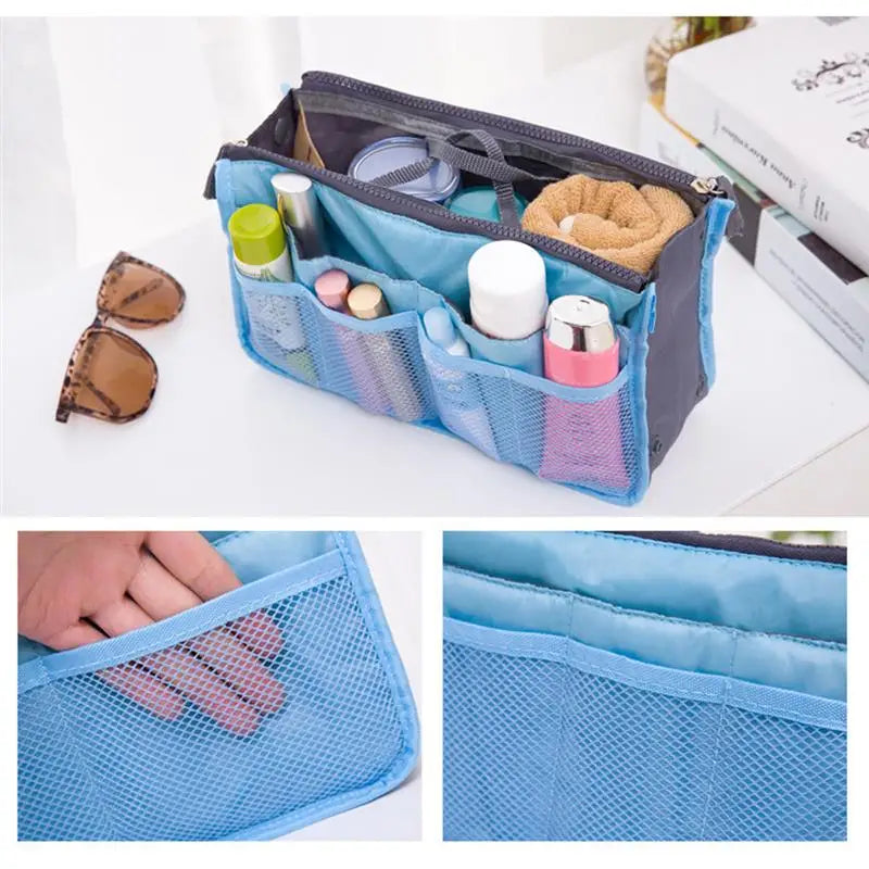Colorful Makeup Handbag Organizer Insert for Women