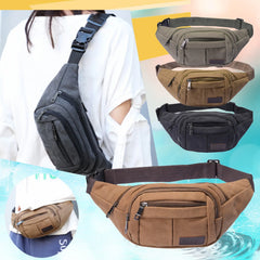 Waterproof Canvas Chest Bag for Men and Women
