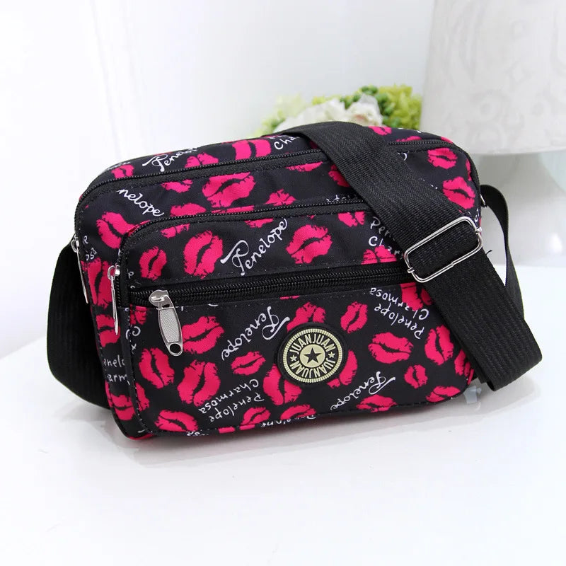 Canvas Messenger Bag Crossbody Mother Bag Nylon Shoulder Bag