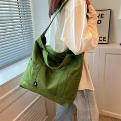 Canvas High Street Hip Hop Messenger Bag