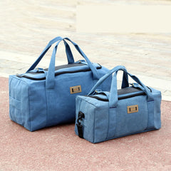 Large Capacity Multi-color Canvas Duffel Bag - Travel Bag