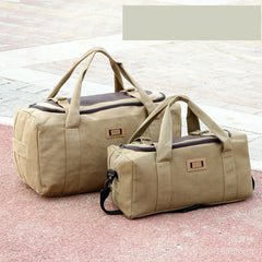 Large Capacity Multi-color Canvas Duffel Bag - Travel Bag