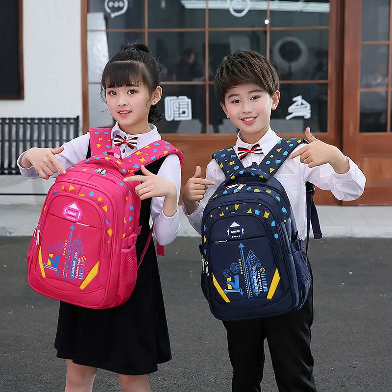 Multi-colors Kids Backpack Orthopedic Book Bag