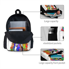 Multicolor Freddie Backpacks Men's & Women's Reusable Bag