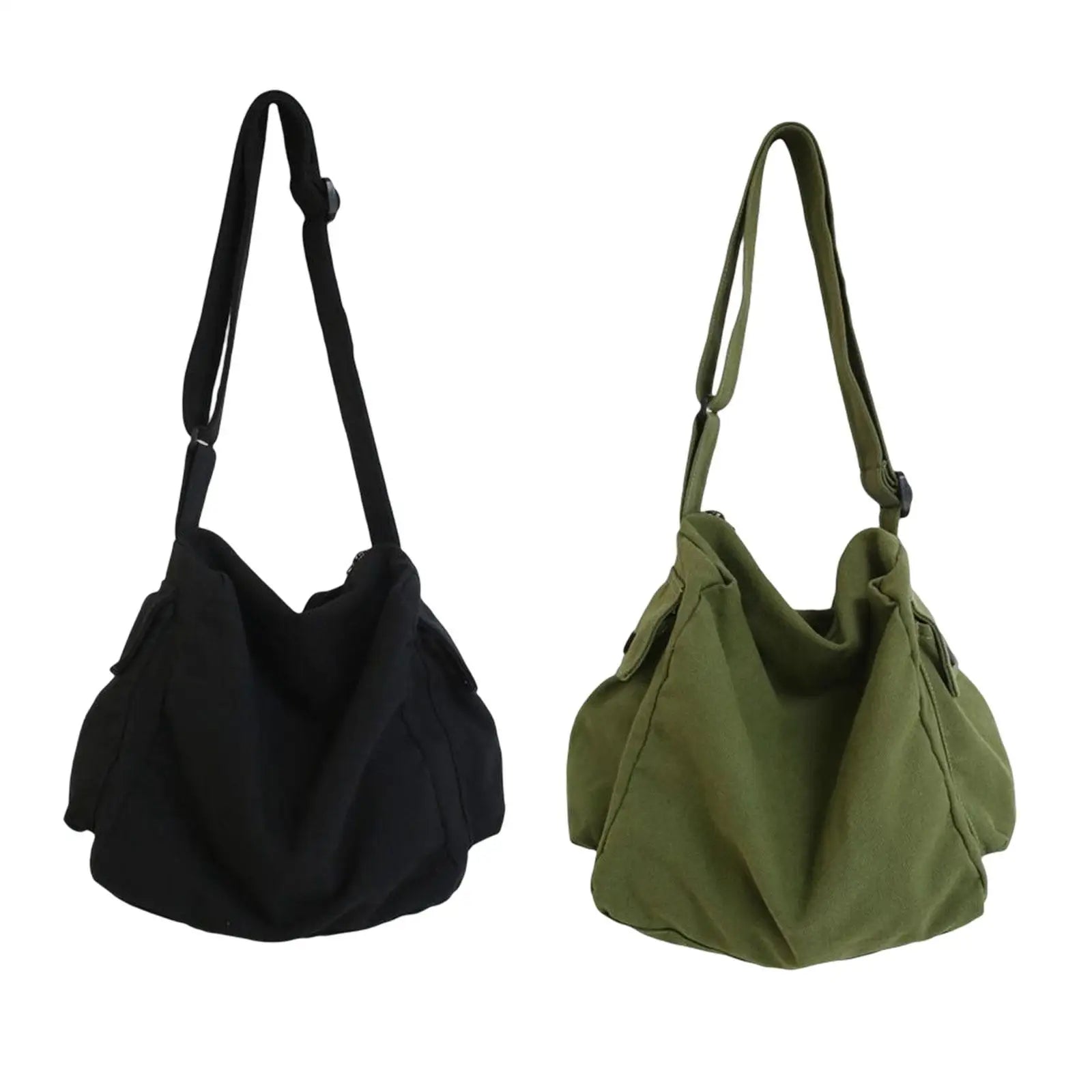 Canvas Hobo Bag Large Capacity Backpack Tote Purse Handbag
