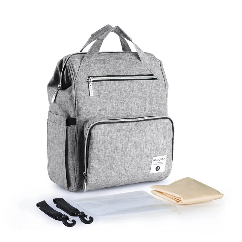 Large Capacity Waterproof Mother-baby Backpack for Travel