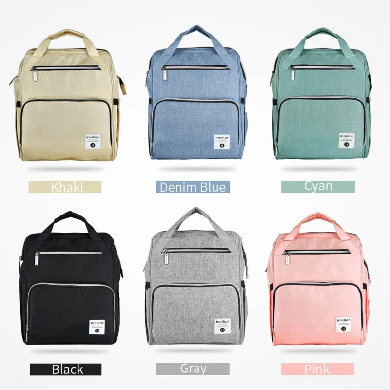 Large Capacity Waterproof Mother-baby Backpack for Travel