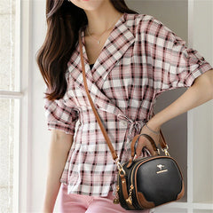 Multifunction Women's Leather Shoulder Bag