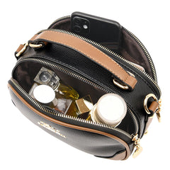 Multifunction Women's Leather Shoulder Bag