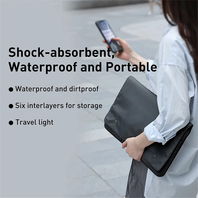 Women's Multifunction Notebook Bag for 13 Inch Laptop