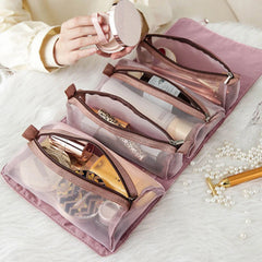 Multifunction Travel Cosmetic Bag Makeup Toiletries Organizer Waterproof Storage