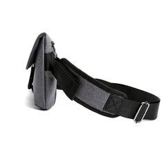Casual Crossbody Bag for Men USB Charging Waist Chest Bags