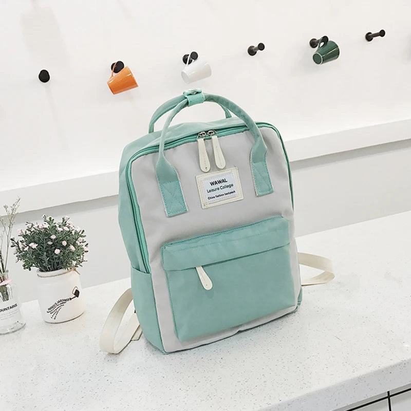 Youth Style Multifunction Women Backpack Laptop Schoolbags