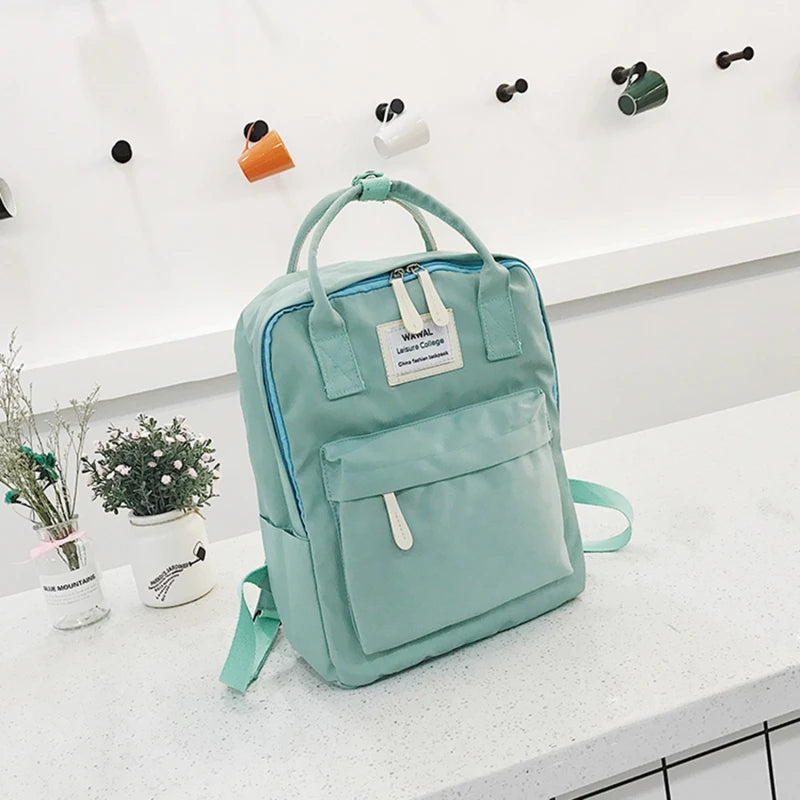 Youth Style Multifunction Women Backpack Laptop Schoolbags