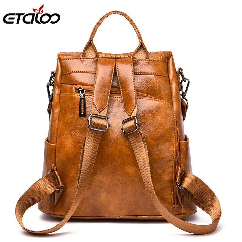 Light Lady Large Capacity School Bag Women Backpacks