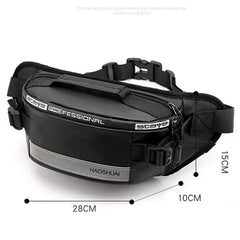 4in1 Chest Bag Men Summer Bag Reflective Small Hip Hop Handbag