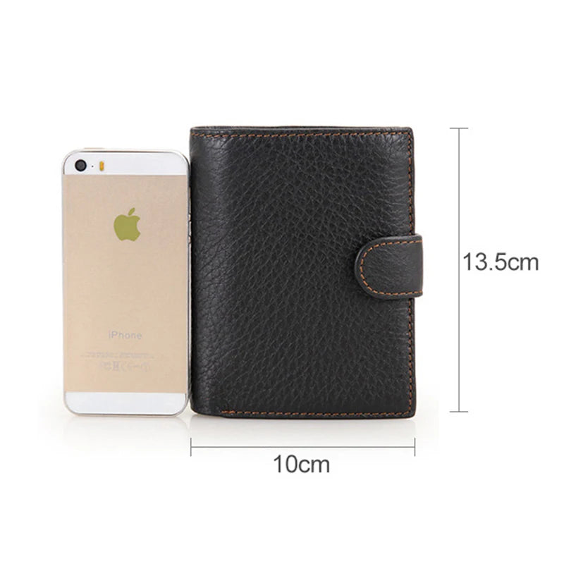 Men's RFID Leather Wallet Vintage Holiday Gift