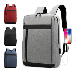 Waterproof Business Laptop Backpack with USB Charging