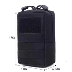 Tactical Waist Bag for Travel Tool Zipper Belt Pouch