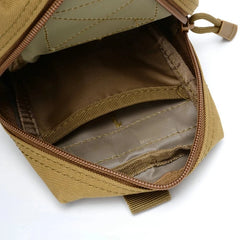 Tactical Waist Bag for Travel Tool Zipper Belt Pouch