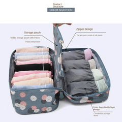 Multifunctional Toiletry Organizer Underwear Bra Bag