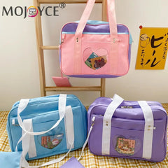 Foldable Travel Shoulder Bag for School, Clothing and Sundries