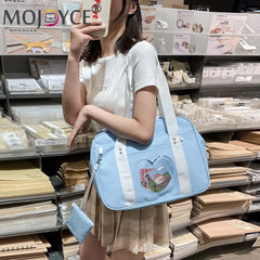 Foldable Travel Shoulder Bag for School, Clothing and Sundries