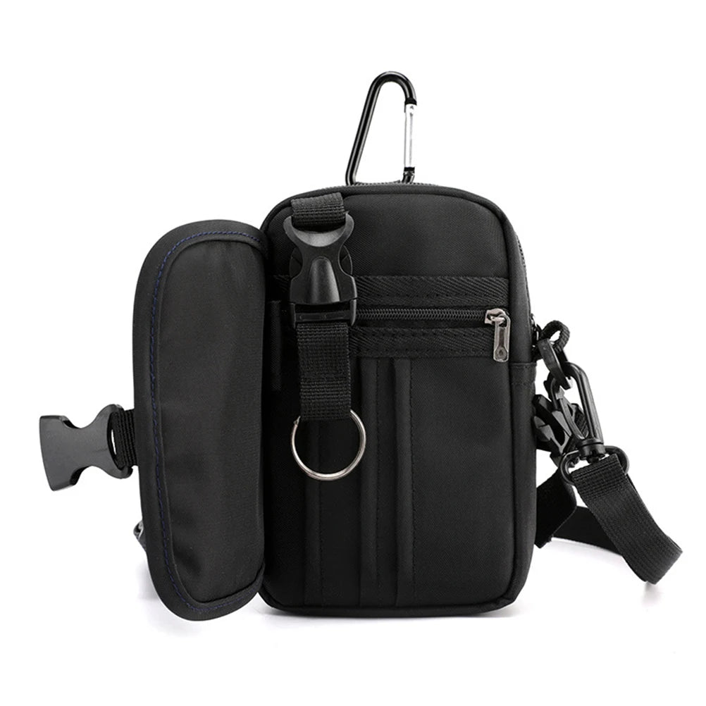 Multifunctional Waist Pack Men Nylon Pouch Waterproof Bag