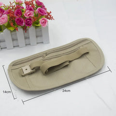 Waterproof Hidden Wallet Cloth Slim Secret Security Outdoor Closefitting Pockets